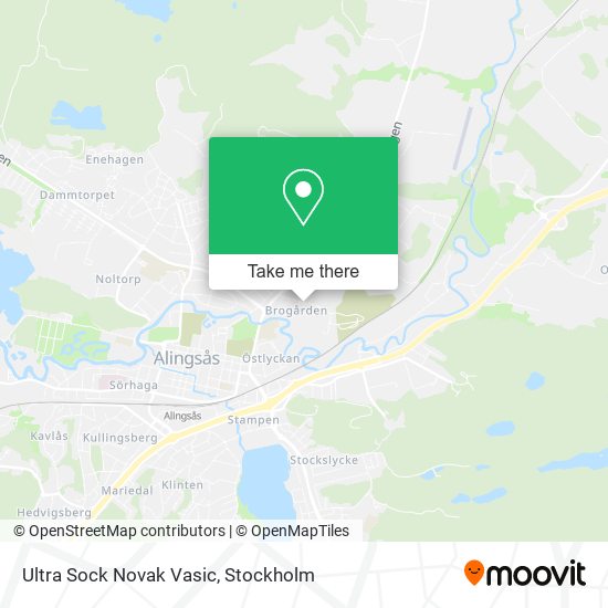 Ultra Sock Novak Vasic map