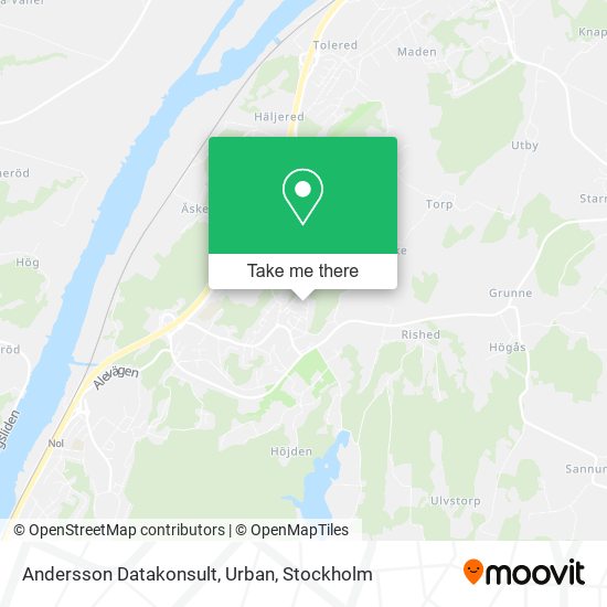 Andersson Datakonsult, Urban map