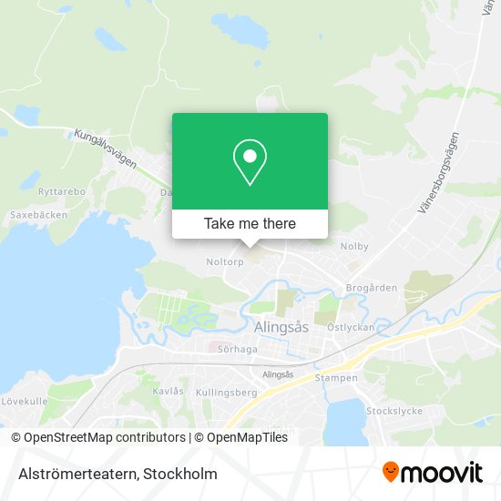 Alströmerteatern map