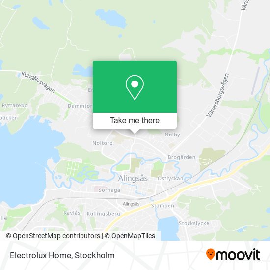 Electrolux Home map