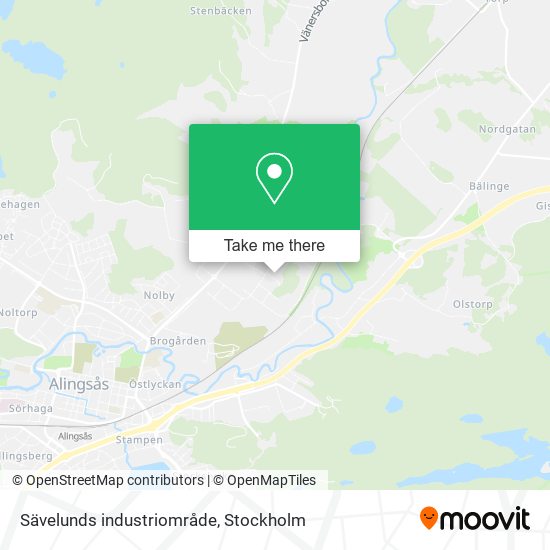 Sävelunds industriområde map