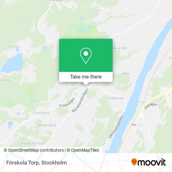 Förskola Torp map