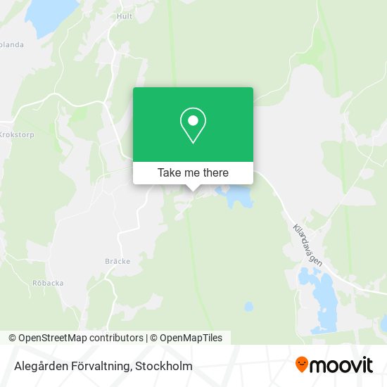 Alegården Förvaltning map