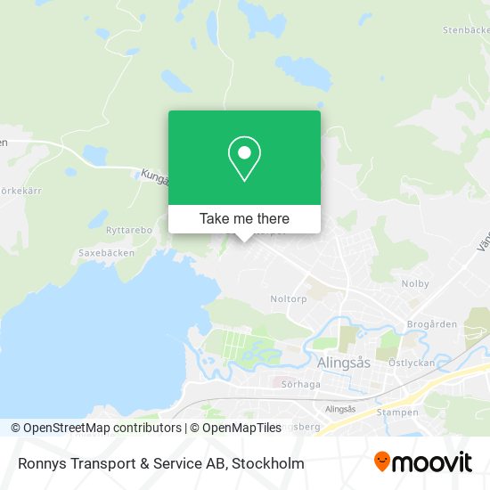 Ronnys Transport & Service AB map