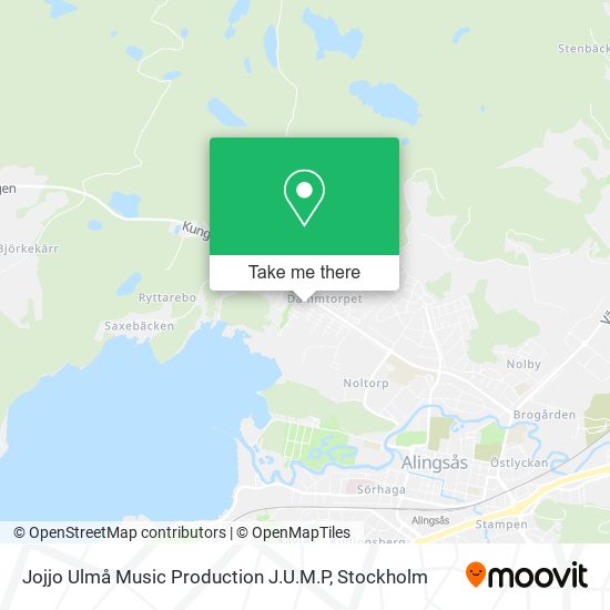 Jojjo Ulmå Music Production J.U.M.P map