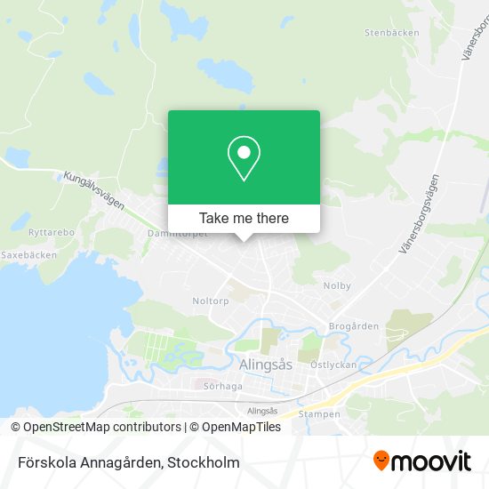 Förskola Annagården map