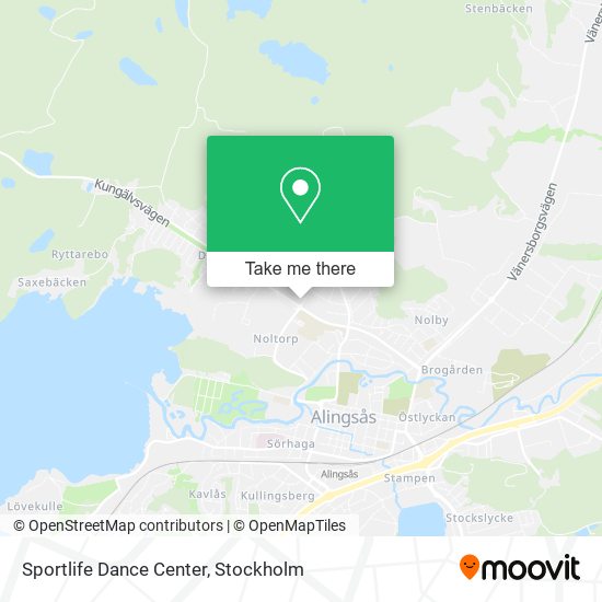 Sportlife Dance Center map