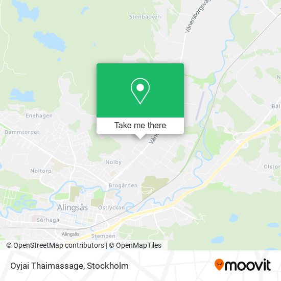 Oyjai Thaimassage map