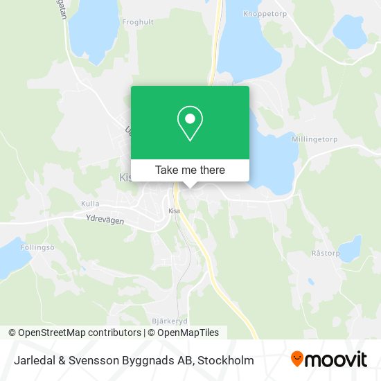 Jarledal & Svensson Byggnads AB map