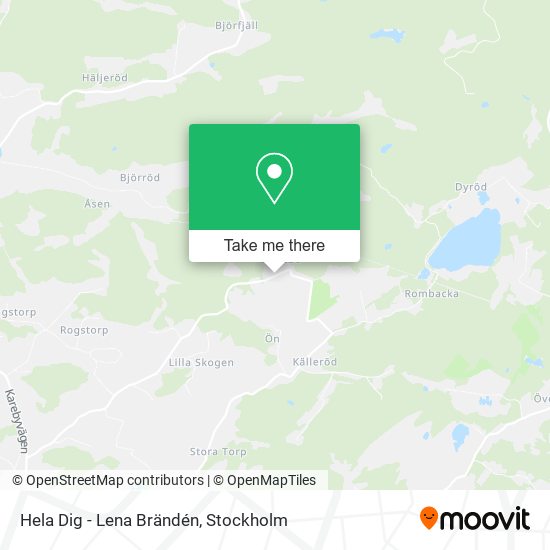 Hela Dig - Lena Brändén map