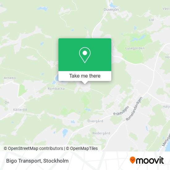 Bigo Transport map