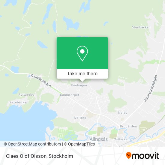 Claes Olof Olsson map