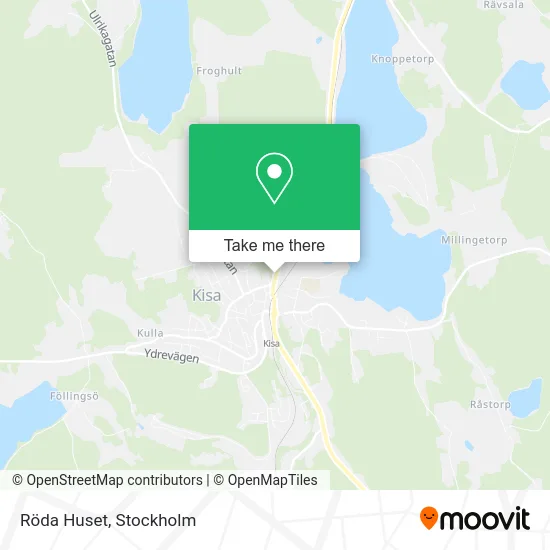Röda Huset map