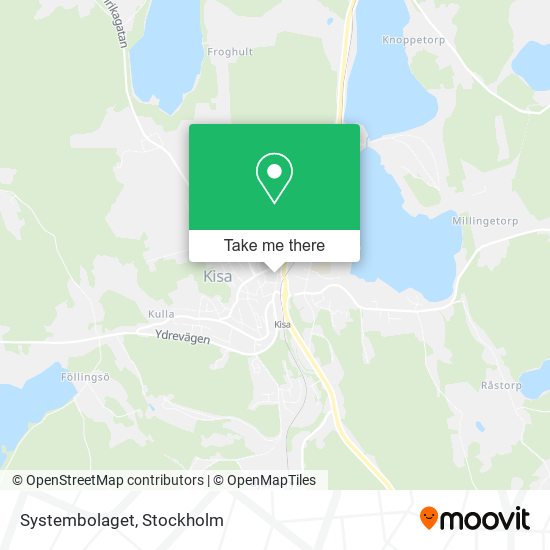 Systembolaget map