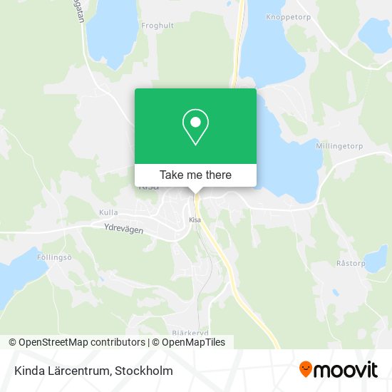 Kinda Lärcentrum map