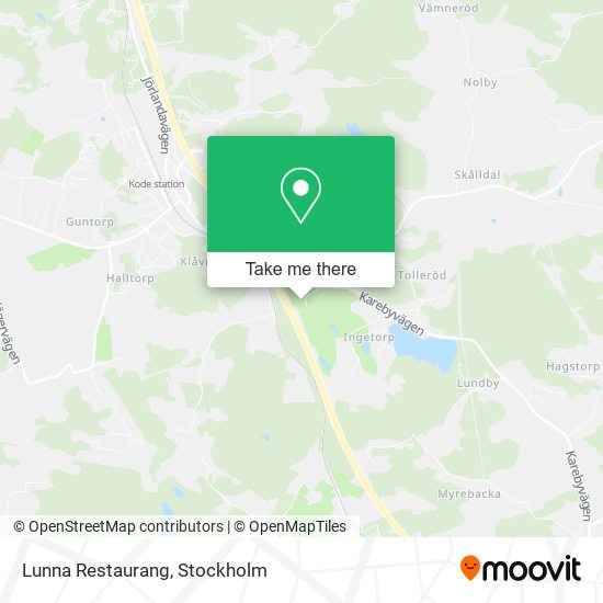 Lunna Restaurang map