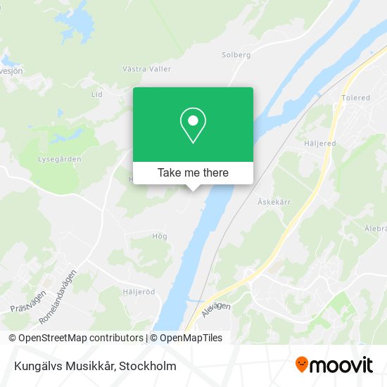 Kungälvs Musikkår map