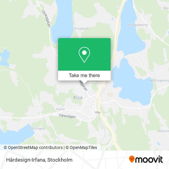 Hårdesign-Irfana map