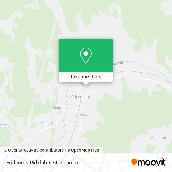 Fridhems Ridklubb map