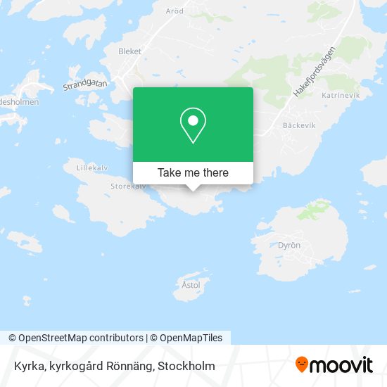 Kyrka, kyrkogård Rönnäng map