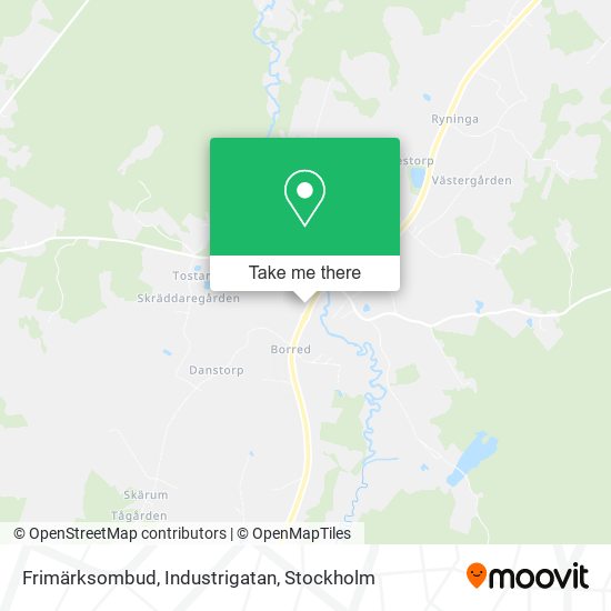 Frimärksombud, Industrigatan map