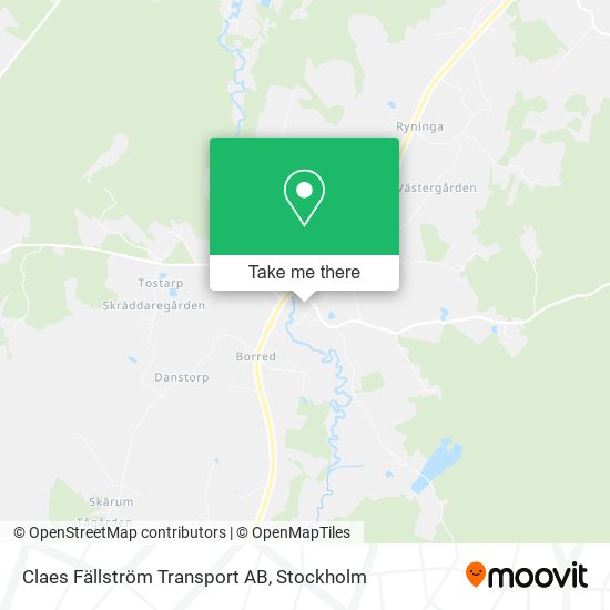 Claes Fällström Transport AB map