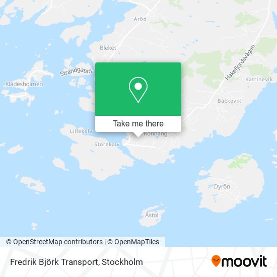 Fredrik Björk Transport map