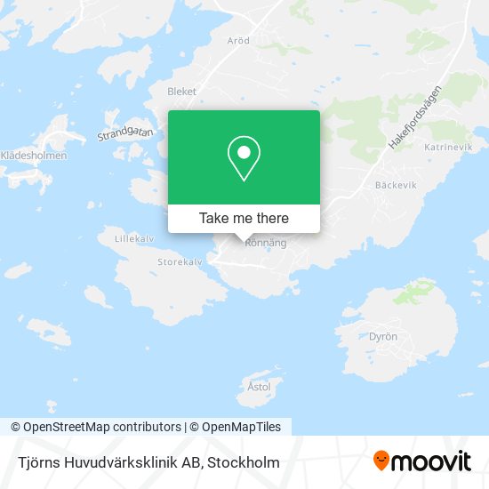 Tjörns Huvudvärksklinik AB map