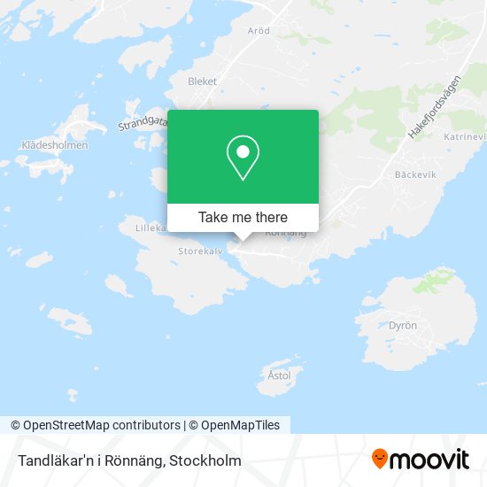 Tandläkar'n i Rönnäng map