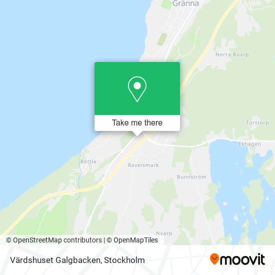 Värdshuset Galgbacken map