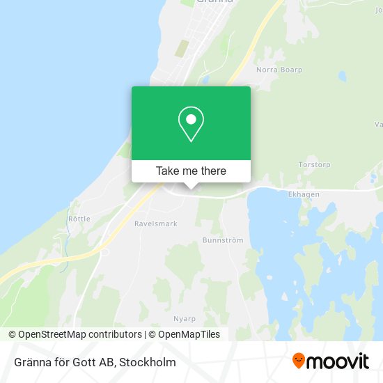 Gränna för Gott AB map