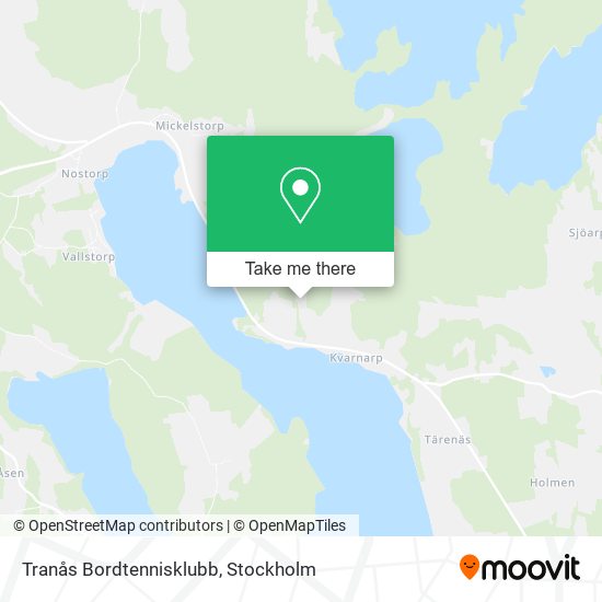 Tranås Bordtennisklubb map