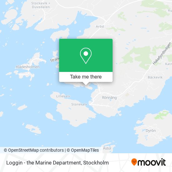 Loggin - the Marine Department map