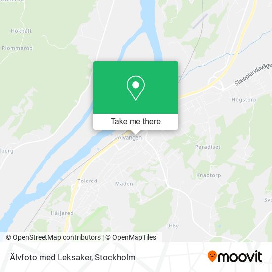 Älvfoto med Leksaker map