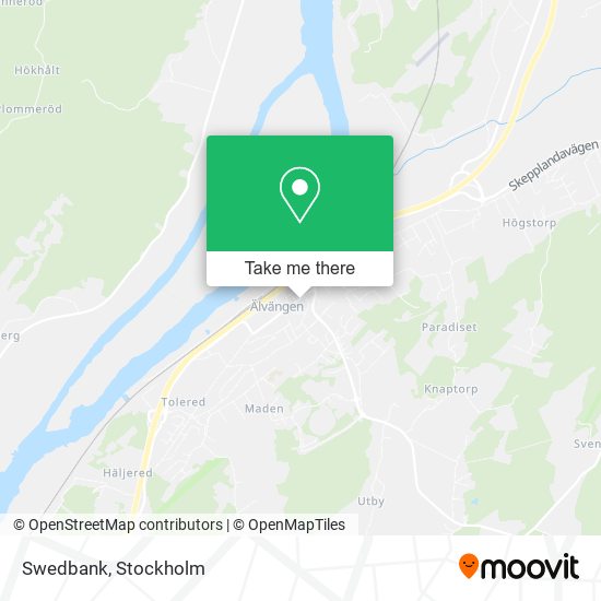 Swedbank map