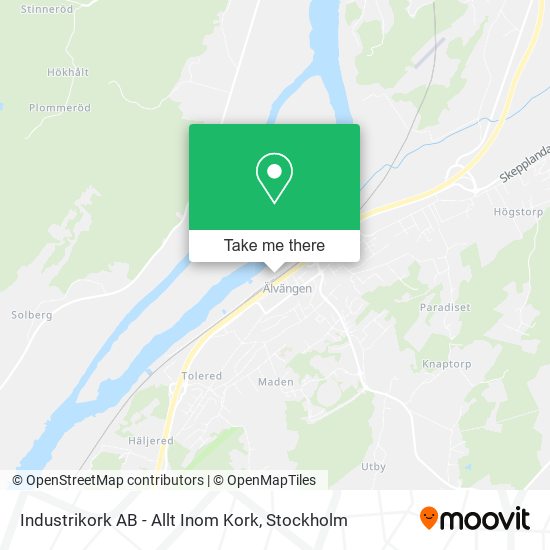 Industrikork AB - Allt Inom Kork map