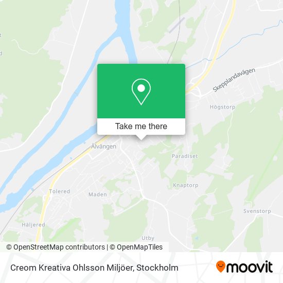 Creom Kreativa Ohlsson Miljöer map