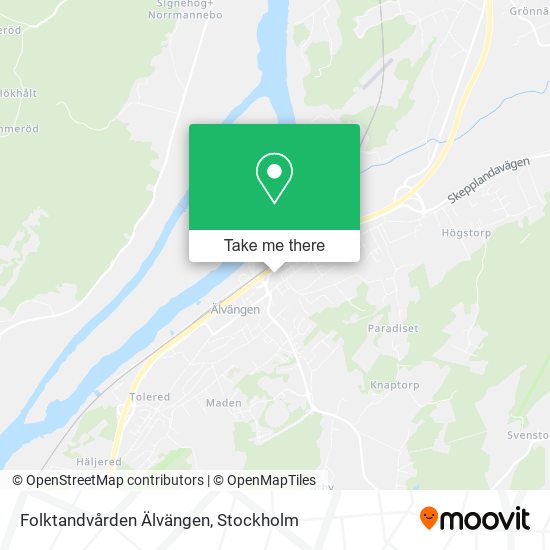 Folktandvården Älvängen map