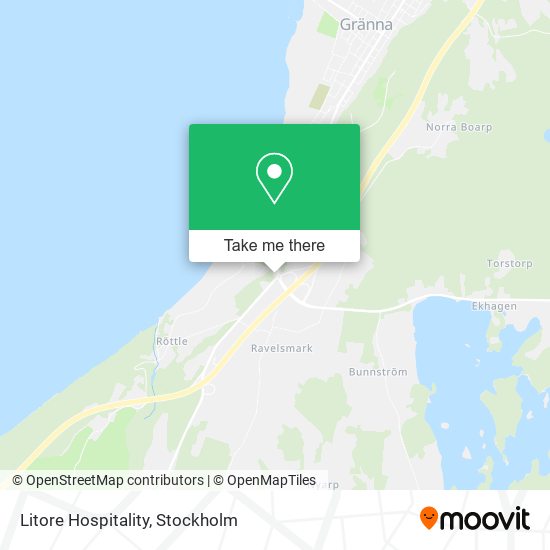 Litore Hospitality map