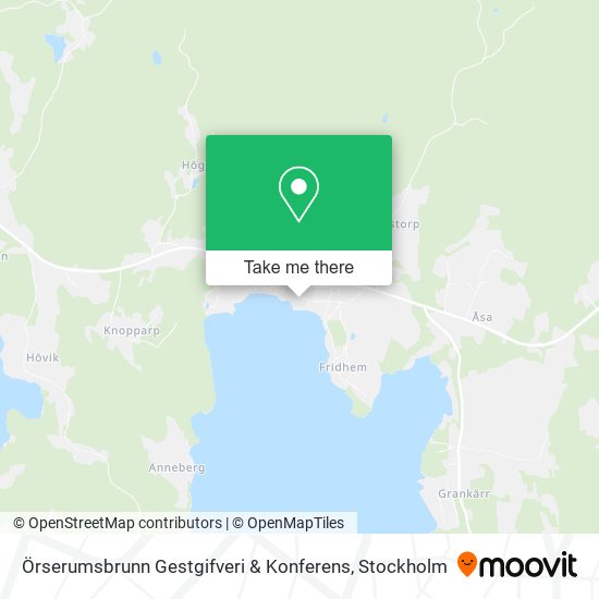 Örserumsbrunn Gestgifveri & Konferens map