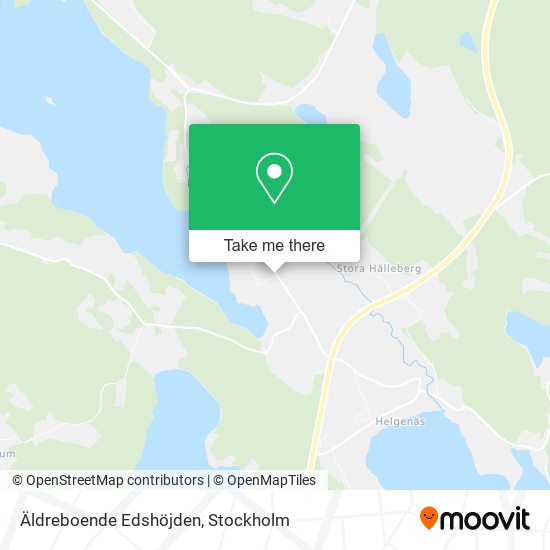 Äldreboende Edshöjden map