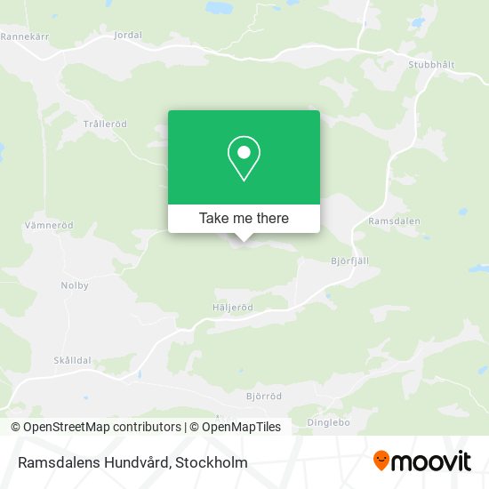 Ramsdalens Hundvård map