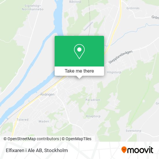 Elfixaren i Ale AB map