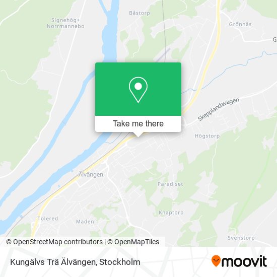Kungälvs Trä Älvängen map