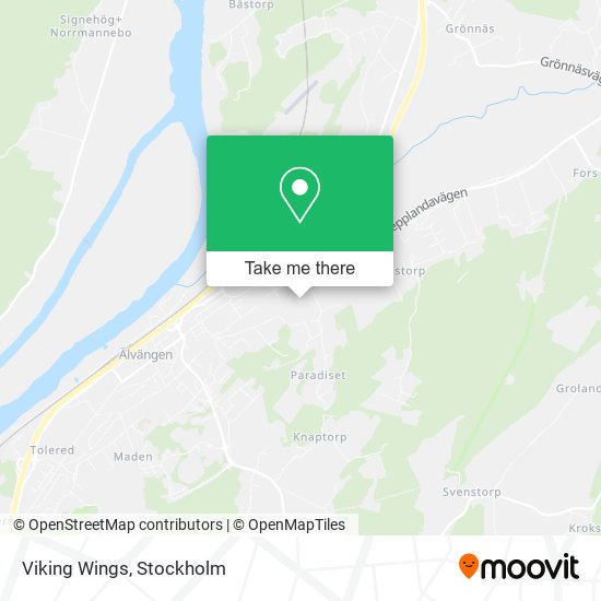 Viking Wings map