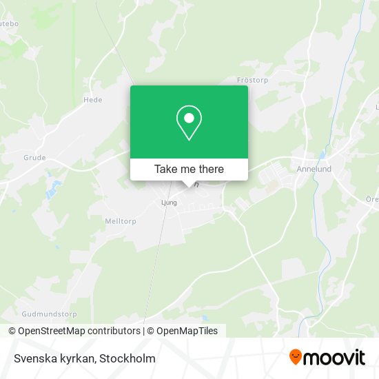 Svenska kyrkan map