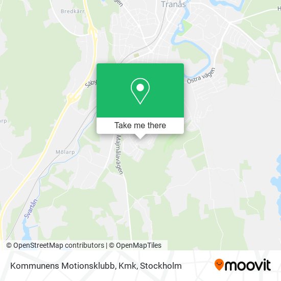 Kommunens Motionsklubb, Kmk map