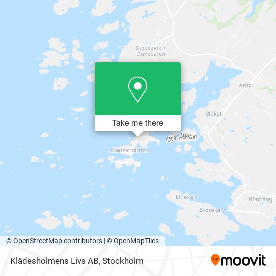 Klädesholmens Livs AB map