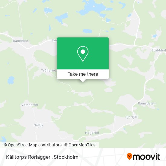 Kålltorps Rörläggeri map