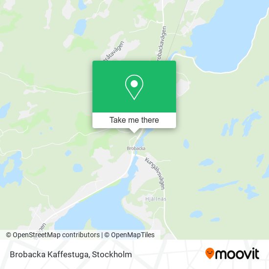 Brobacka Kaffestuga map